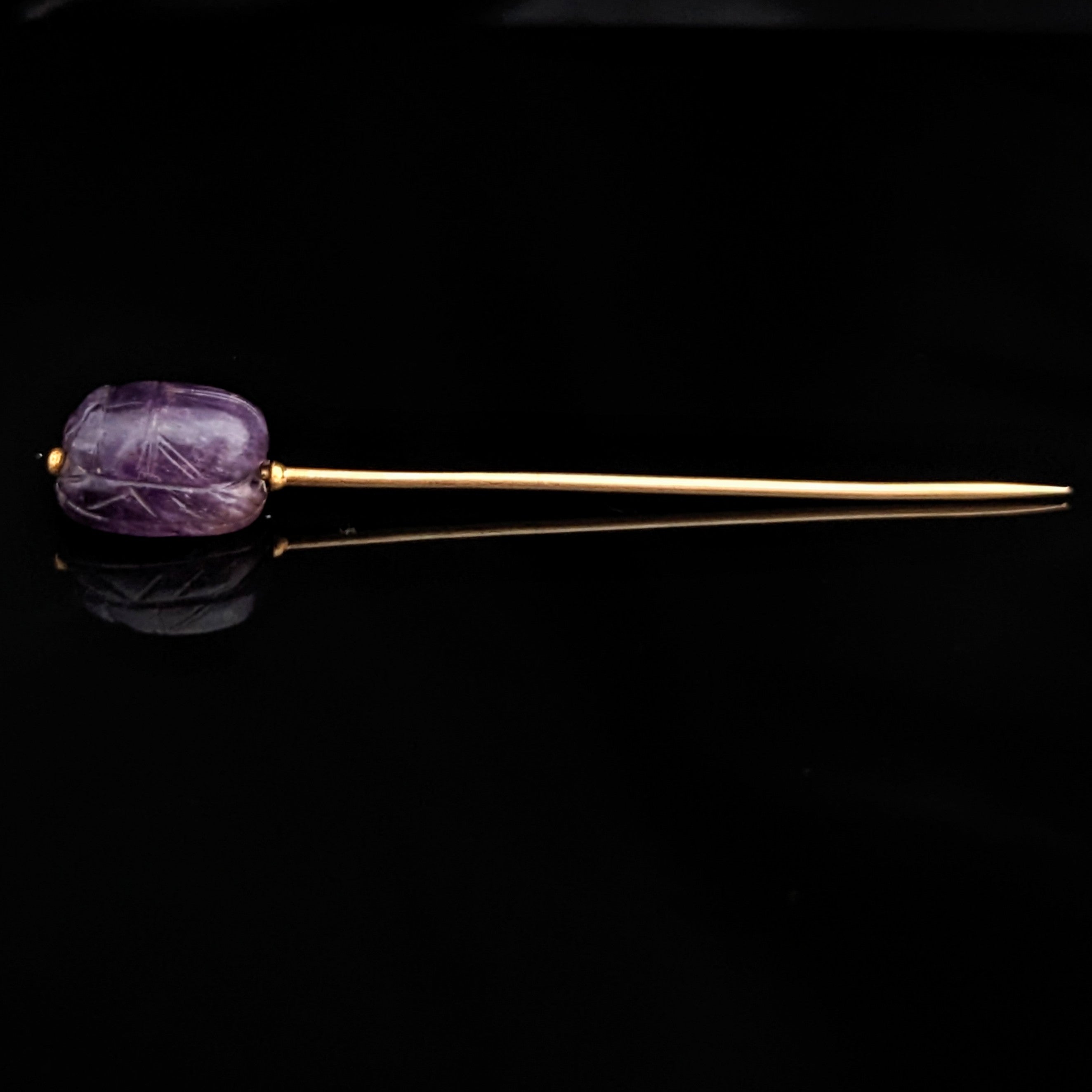 Past auction: Five amethyst stick pins 20th century